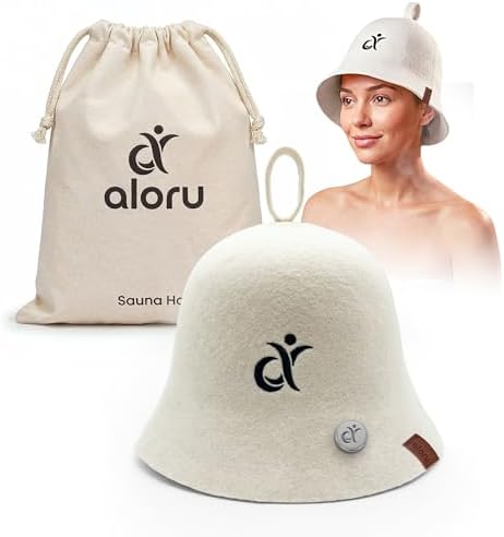 Amazon.com: Tokyo Breeze Sauna Hat – Lightweight Soak & Wear Gauze